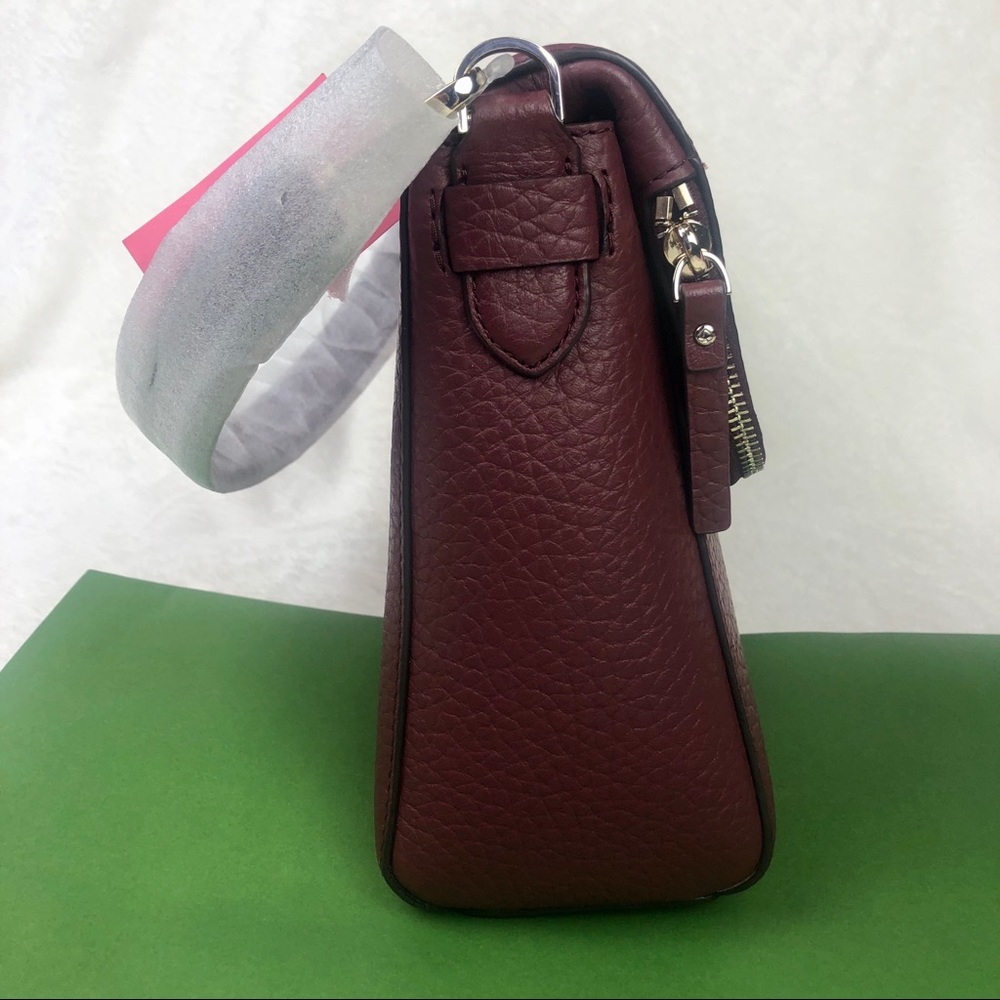 ⬇️NWT Kate Spade Carter Georgia Cherrywood Satchel - Picture 8 of 12